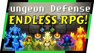 Dungeon Defense  ENDLESS TOWER DEFENSE RPG  MGQ Ep 50 [upl. by Kussell]