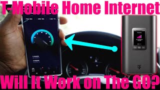 NEW TMobile 5G Home Internet  Will It work on the Go [upl. by Norrej]