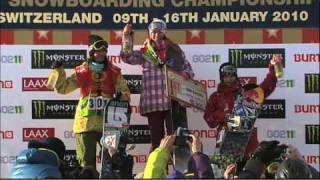 Burton European Open 2010 Slopestyle Winners  Peetu amp Enni [upl. by Aicital]