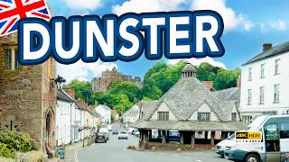 DUNSTER  Exploring the medieval village of Dunster Somerset [upl. by Airdnax]