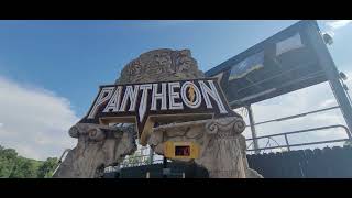 Pantheon onride POV Busch Gardens Williamsburg [upl. by Noeht395]