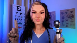 ASMR Detailed Cranial Nerve Exam  Medical Personal Attention Doctor Role Play [upl. by Seely517]