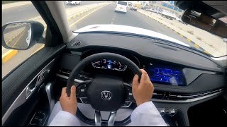 شانجان CS95 رويال 2021 اخيرا صورت لكم تجربة القيادة  شرح مواصفات مختصر  الاسعار Changan [upl. by Warchaw724]