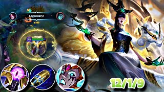 WILD RIFT  MORGANA WITH LUNAR FAIRY SKIN IS INSANE IN PATCH 50 GAMEPLAY morgana wildrift [upl. by Eseilenna]