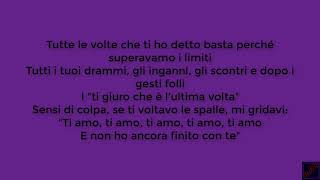 CRUDELIA  I Nervi Marracash Lyrics [upl. by Arotahs]