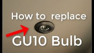 How to replace GU10 Bulb fast guide DIY [upl. by Coffey]