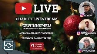 WEIHNACHTS CHARITY LIVESTREAM MIT DENNIS SCHMELZ UND TOBI WAGNER [upl. by Aniroc176]