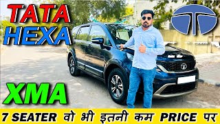 TATA HEXA XMA  7 SEATER वो भी इतनी कम PRICE पर  CAR ZONE DELHI [upl. by Giff]