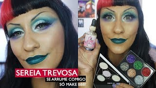 MAKE DE SEREIA TREVOSA  USANDO FARSALI BRASILEIRO E PALETA ALCHEMIST DA CHINA  NOSFEROTIKA [upl. by Dymoke]