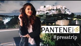 VLOG  PANTENE PRESS TRIP  ATENA [upl. by Nauqaj]