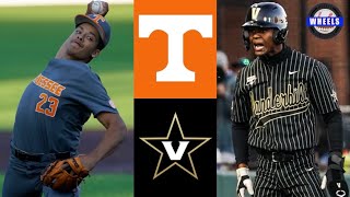 1 Tennessee vs 9 Vanderbilt Highlights Game 1  2022 College Baseball Highlights [upl. by Siravat]