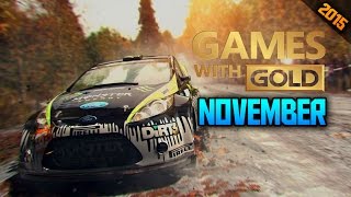 XBOX LIVE GAMES WITH GOLD FOR NOVEMBER REVEALED [upl. by Lebaron]