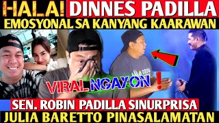 Hala Dennis Padilla napaluhaSen Robin Padilla sinurprisaJulia Baretto pinasalamatan [upl. by Ariad]