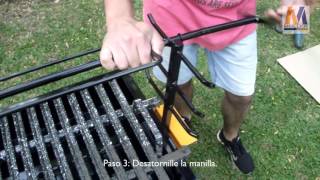 Como armar un asador tridente con motor Moller [upl. by Pike]