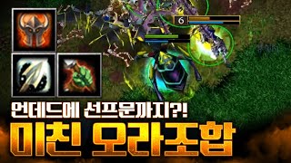 진짜 강한 언데드의 3렙트루샷 언홀리 인듀 조합  워크3 LawLiet 랜덤용병전 대회 Warcraft 3 All Random Ladder [upl. by Richmal340]