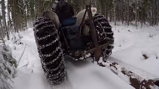 Fordson in the snowy forest [upl. by Louisa]