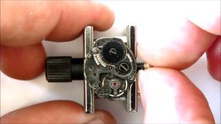 FHF ST 69N MECHANICAL MANUAL WIND WATCH MOVEMENT [upl. by Hubbard]