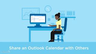 Outlook Tutorial  Sharing a calendar with others [upl. by Swayne]