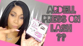 How to Apply Ardell Press On Lashes  First Impression  ThePolishedSwan [upl. by Okiam527]