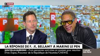 NouvelleCalédonie  FrançoisXavier Bellamy répond à Marine Le Pen [upl. by Assiroc873]