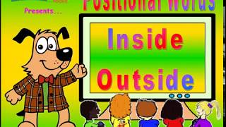 Positional Words  INSIDE OUTSIDE [upl. by Yuu]