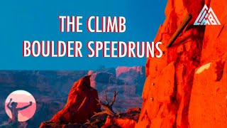 The Climb VR  Boulder Speedruns  Oculus Quest 2  Virtual Reality Mountain Climbing [upl. by La]