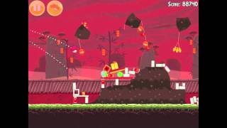 Angry Birds Seasons Year of the Dragon 115 Walkthrough 2012 3 Star [upl. by Alley334]