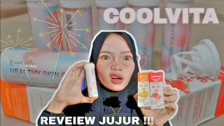 COOLVITA HEALTHY SKIN COLLAGEN  VITAMIN C REVIEW JUJUR [upl. by Aeret]