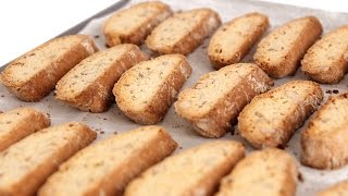 Almond Biscotti Recipe  Laura Vitale  Laura in the Kitchen Episode 557 [upl. by Acinyt]