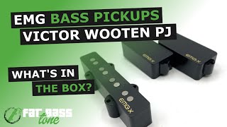 EMG Victor Wooten PJ Set What’s In The Box A CloseUp Look [upl. by Salakcin]