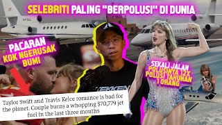 TAYLOR SWIFT JADI SELEBRITI PENGHASIL POLUSI TERBESAR DARI PESAWAT JET SALAHKAH BEGITU [upl. by Aiksa513]