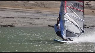 Anders Bringdal broke the windsurf world speed record on production board  5046 knots in Luderitz [upl. by Lati595]