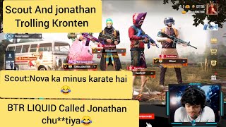 BTR LIQUID Called Jonathan Chuya Scout and Jonathan Trolling kronten and Novaking [upl. by Gunter]