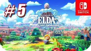 The Legend of Zelda Links Awakening Switch Capitulo 5 quotLa Caverna de la Llavequot [upl. by Galatea]