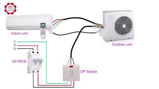 Single phase air conditioners wiring diagrams [upl. by Bland]