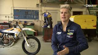 Motorrijdster Mirjam Pol uit Borne weer thuis van zwaarste rally [upl. by Dranoc]