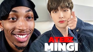 ATEEZ MINGI TIKTOK COMPILATION by aintnobodywatchingthis  REACTION [upl. by Ynnig]