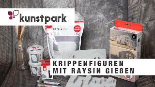 Krippenfiguren mit Raysin gießen  DIY Anleitung [upl. by Ramirol811]