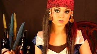 Captain Jack Sparrow ❤ A Makeup Tutorial [upl. by Sikram]