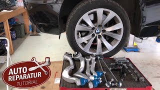 BMW Vorderachse wechseln  Stabi Querlenker Spurstange  DIY Tutorial [upl. by Negriv]