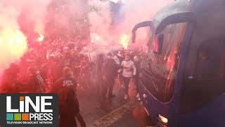 PSG  Manchester ambiance avant 1ère demifinale LDC  RueilMalmaison 92  France 28 avril 2021 [upl. by Ijuy]