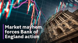 Emergency action by Bank of England amid UK economic turmoil [upl. by Elijah]