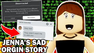 ROBLOX JENNA HACKER GOT BANNEDEXPOSED [upl. by Fagaly520]