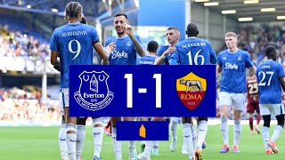 EVERTON 11 AS ROMA  Preseason highlights [upl. by Aynat447]