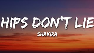 Shakira  Hips Dont Lie Lyrics ft Wyclef Jean [upl. by Melville491]