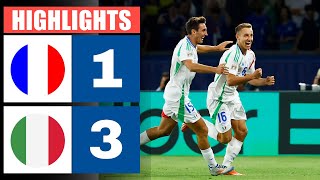 FranciaItalia 1  3  Highlights amp Goals  UEFA Nations League [upl. by Dnalor]