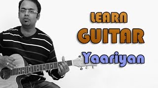 Yaariyan Guitar Lesson  Cocktail  Mohan Kanan Shilpa Rao [upl. by Jae]