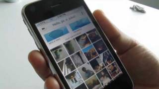 Flickr App for the iPhone Video Demo [upl. by Elreath]