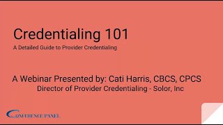 Credentialing 101 A Detailed Guide to Provider Credentialing Save 10   HEALTHCPTI [upl. by Cassidy]