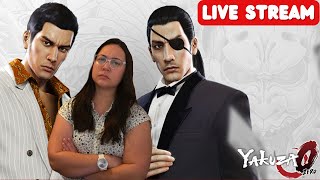 Furrowed brows ALWAYS 🔴LIVE  Yakuza 0 Part 1 [upl. by Anirret]